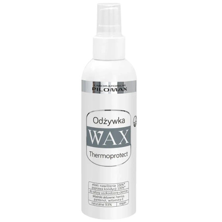 Nawilżająca odżywka termoochronna do włosów ciemnych WAX THERMOPROTECT 200ml