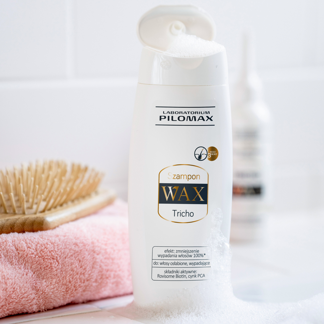 Szampon wzmacniający na wypadanie włosów TRICHO WAX 200ml
