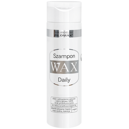 Szampon do włosów przetłuszczających się WAX DAILY 200ml