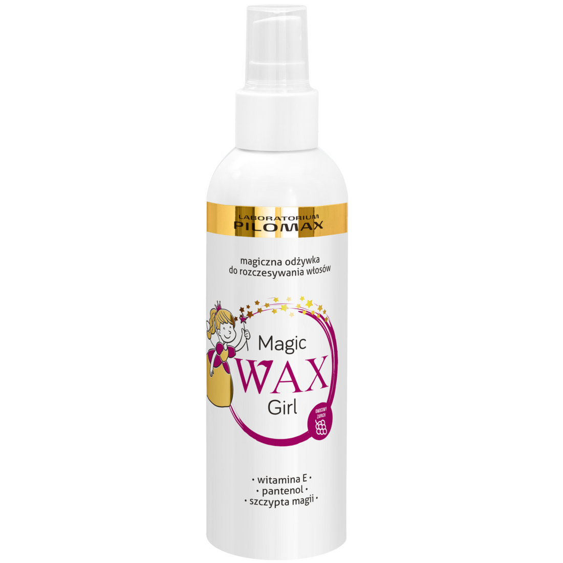Odżywka w sprayu do rozczesywania włosów dla dziewczynek WAX MAGIC 200ml