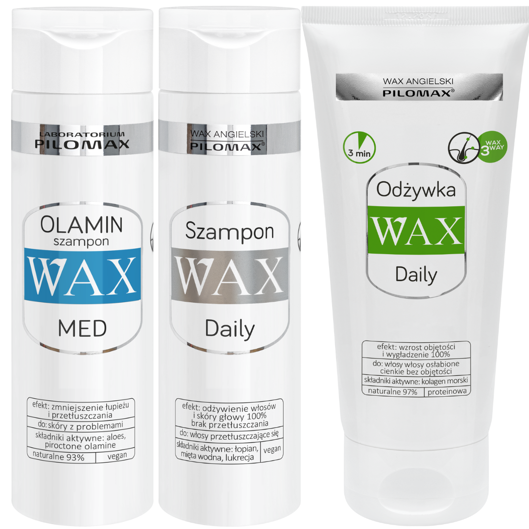 Zestaw dla nastolatków do włosów długich niefarbowanych